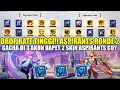 TEST DROP RATE ASPIRANTS RONDE 2 DI 3 AKUN! LANGSUNG DAPET 2 SKIN ASPIRANTS MODAL TOKEN DRAW GRATIS