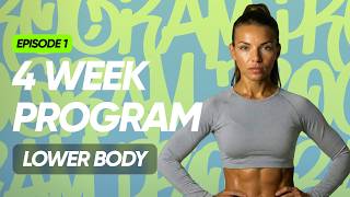 Week 1 Episode 1 | 50 Min Dumbbell Lower Body Workout | Strength & Tone Series - 4 Week Program