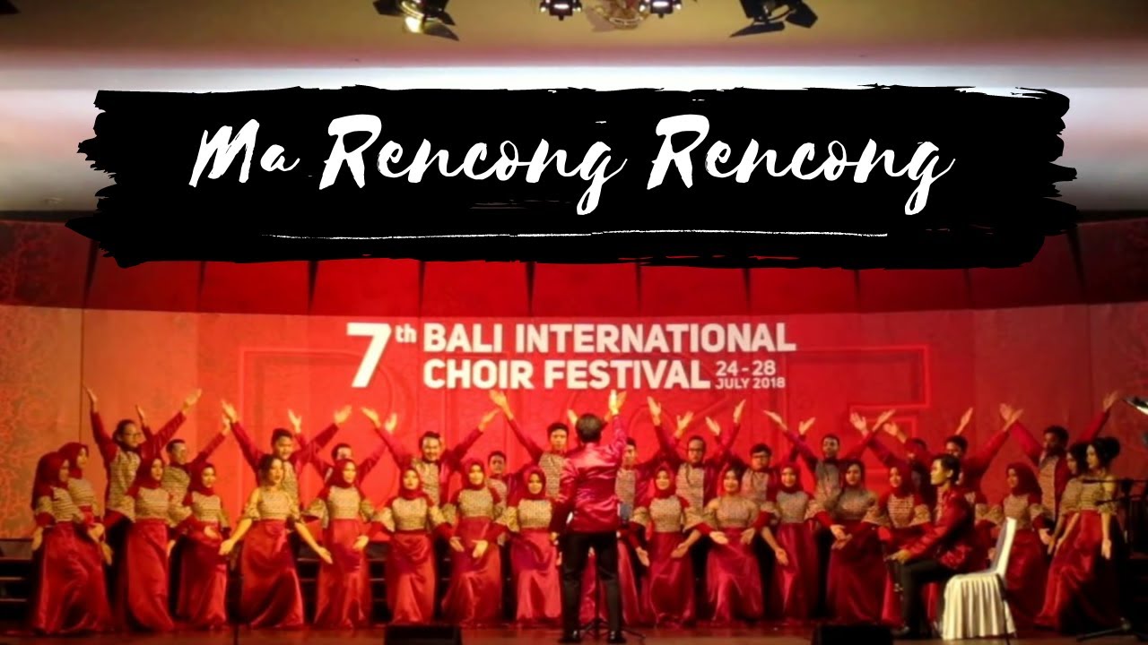 PSM Gita Buana Soedirman - Ma Rencong Rencong (BICF 2018) - YouTube