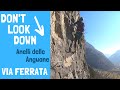 BEST ACTIVITY IN ITALY - VIA FERRATA Anelli delle Anguane - EXTREME HIKING - ROCK CLIMBING