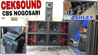 NOGOSARI 118  ISI ASHLEY 18V400 // CEKSOUND BISA HOREGG??