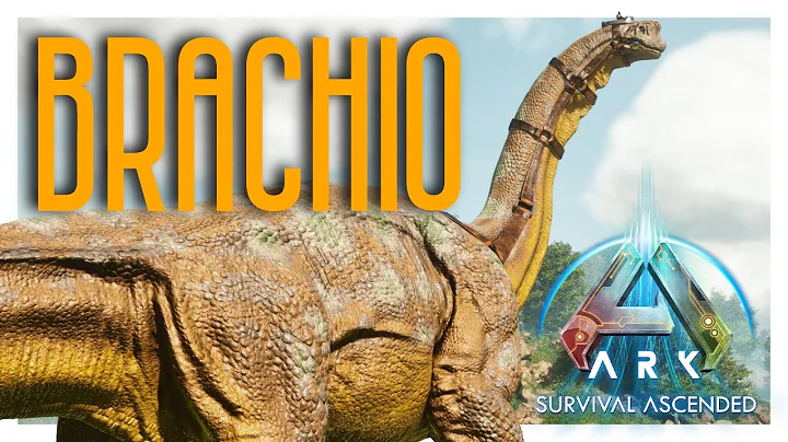 How To Tame The Brachiosaurus! - ARK: Survival Ascended MODDED