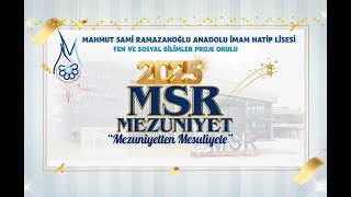 2024 2025 Eği̇ti̇m Öğreti̇m Yili Mahmut Sami̇ Ramazanoğlu Anadolu İmam Hati̇p Li̇sesi̇ Mezuni̇yet Töreni̇