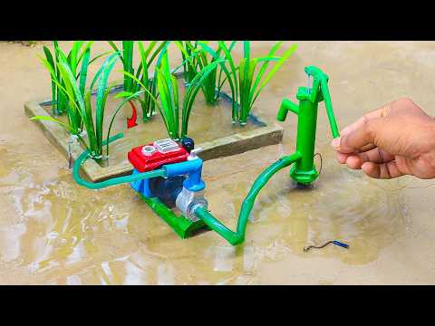 Mini diesel engine water pump | water pump | diy tractor | @keepvilla |