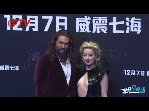 溫子仁攜《海王》主創參加中國首映 變身“最強錦鯉”人氣超高