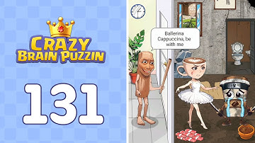Crazy Brain Puzzle Level 131 Cappuccino Revenge