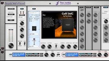 Mesa Boogie Triaxis and Torpedo Wall of Sound 4x12 Cabs Test