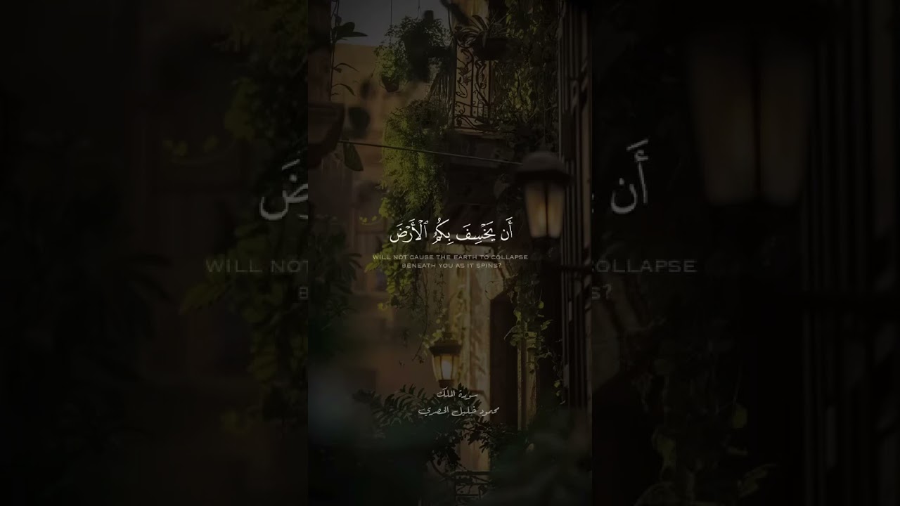 ( هُوَ الَّذِي جَعَلَ لَكُمُ الْأَرْضَ ذَلُولًا )