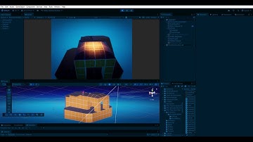 Diorama Cinemachine 3d tile-based level