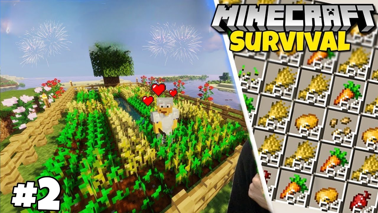 My First Farm Minecraft In Tamil 😅 | EP 2 | Lovely Boss