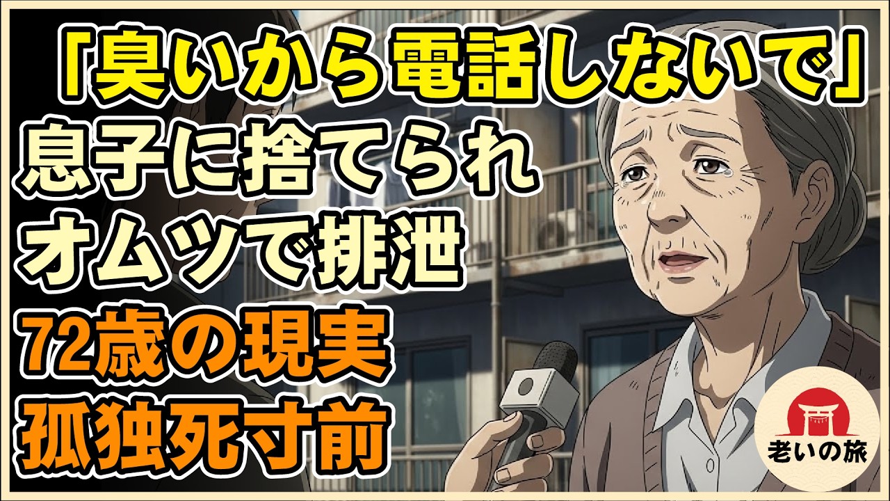 【漫画】「母さん、臭いから電話しないで」息子に捨てられ、オムツで排泄…72歳、孤独死寸前のリアル【シニアライフ】【60代以上の方へ】