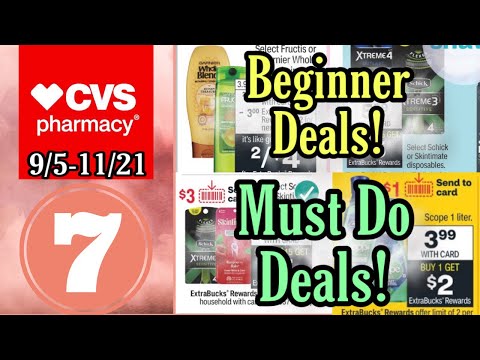 CVS Must do Deals – $70 Worth for $12! How To Coupon at CVS! 9/4-11/21