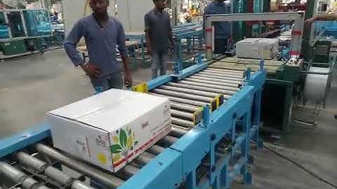 Automatic Packing line of Tapping & Strapping | Ascent Packaging Systems