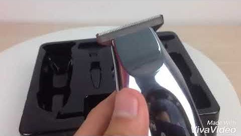 Nhá hàng chiếc Tông đơ chấn viền Barber Detailer có dây - wahl.vn