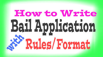 Criminal Bail Application