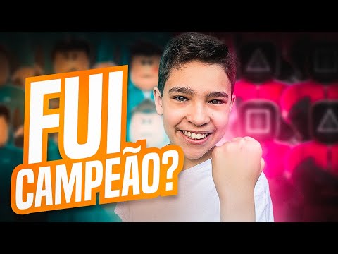 FUI CAMPEÃO DO SQUID GAME? batatinha frita 123 (Roblox Hexa Game)