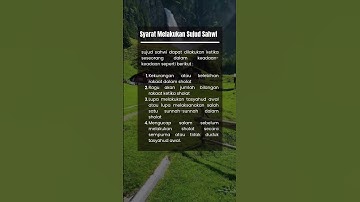 Syarat Melakukan Sujud sahwi #dakwah #hijrah #muslim #islam #fyp #youtube #shorts #short #video #fy