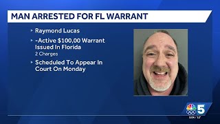 Traffic stop leads to arrest of Vermont man wanted on Florida warrant