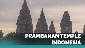 Prambanan Temple is a dramatic and beautiful Hindu Temple in Central Java