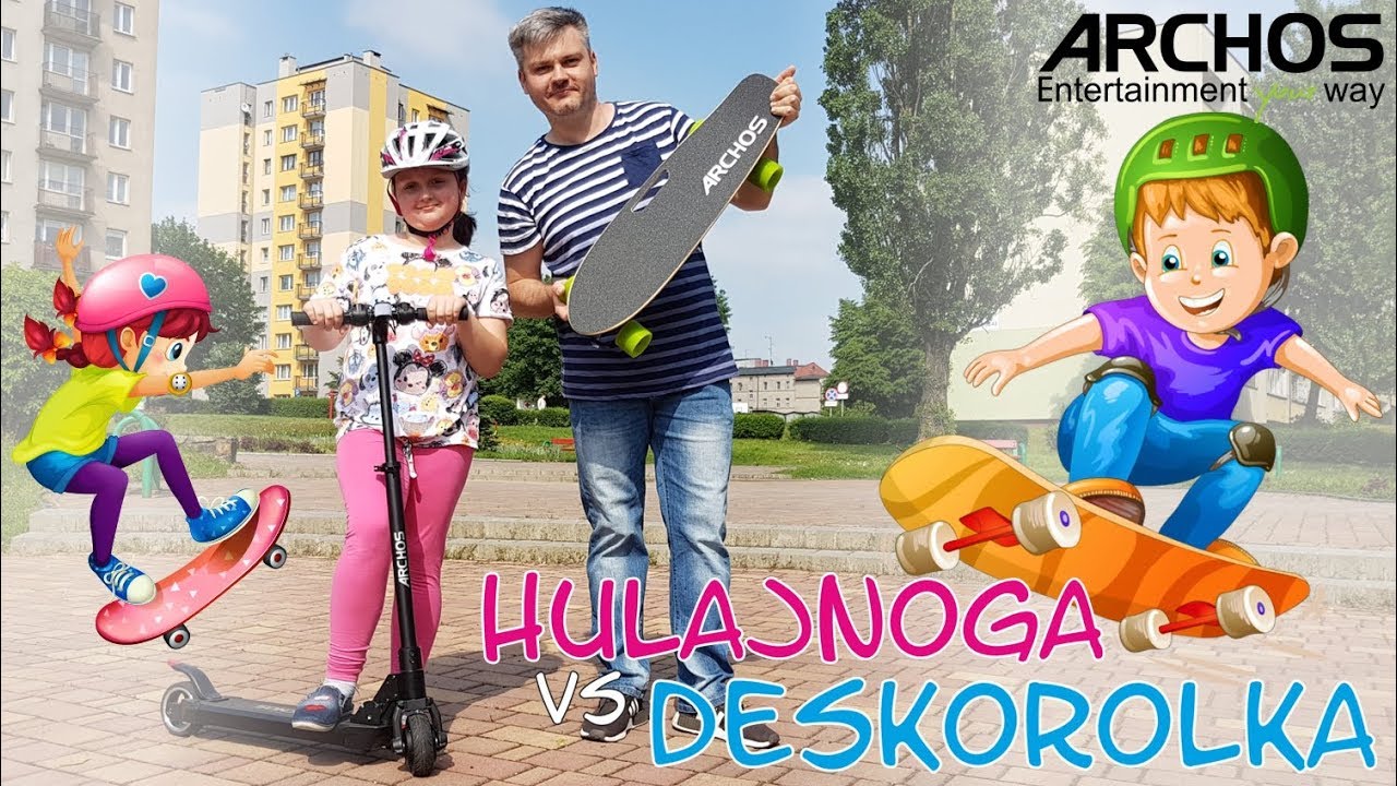 MOJA NOWA 🛴 HULAJNOGA ELEKTRYCZNA ⚡ CZY TATA JEŹDZI NA DESKOROLCE?
