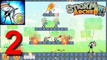 The Archers 3- Stickman Archer Walkthrough Part 2 Android Gameplay HD