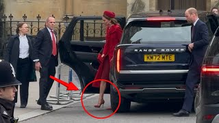 Princess Kate Stuns Fans as She Steps Out in Striking Red Heels 👠 