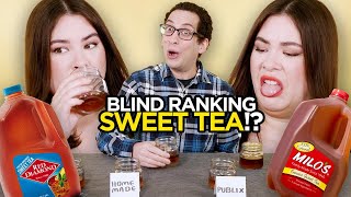 Southerners blind taste test sweet teas Profile