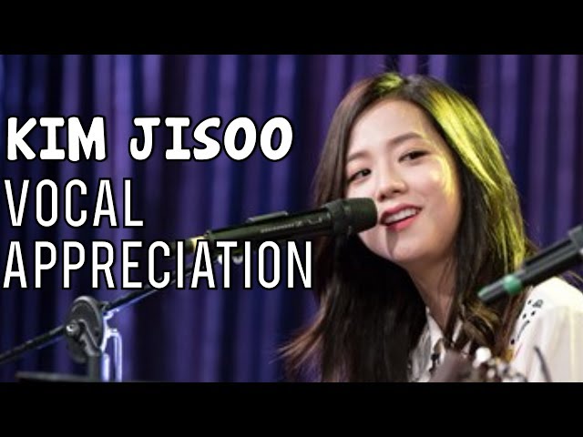 BLACKPINK JISOO VOCAL APPRECIATION (Singing Live Compilation) class=