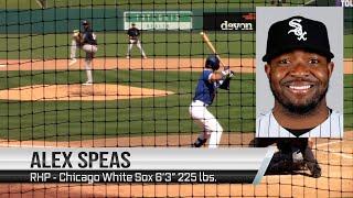 ALEX SPEAS (Chicago White Sox) Flame-throwing Triple-A Prospect Video