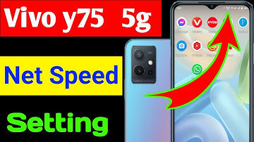 how to show net speed in Vivo y75 | Vivo y75 mobile me net speed show kaise kare