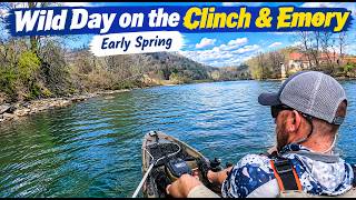Chasing Bass on the Clinch and Emory – Early Spring Bite