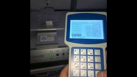 program setting for glue dispensing machine