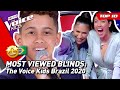 Top 10 Most Viewed Blind Auditions 2020 Brazil Voice Kids