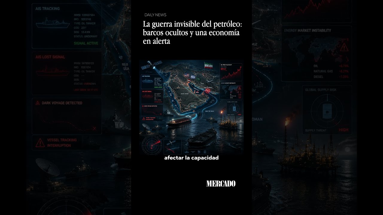 La guerra invisible del petróleo barcos ocultos y una economía en alerta