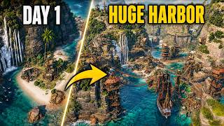 I Built A Huge Pirate Harbor in Corsair Cove