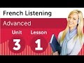 French Listening Practice - Going to the Library in France