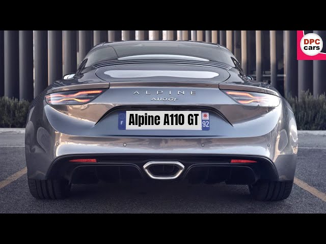ALPINE A110 GT リアバンパー　ルノー　アルピーヌ YouTube