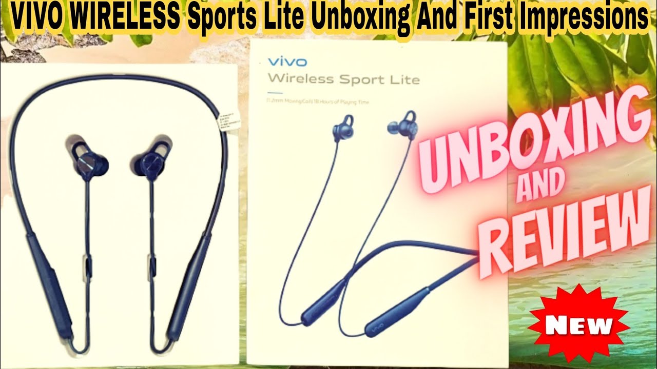 VIVO Wireless Neckband Unboxing & Review Wireless Sport Lite Neckband