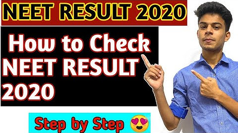 How to Check NEET RESULT 2020 | NEET RESULT 2020 DATE | NEET RESULT 2020 kaise dekhe | NEET EXAM