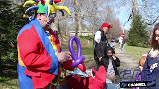 Easter egg hunt in Central Park