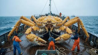 How Fishermen Earn $400,000 in 7 Days Giant Snow Crab Fishing | Deep Sea Creatures
