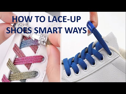 HOW TO LACE UP YOUR SHOES? LEARN SMART WAYS TO LACE UP SHOES||HOW TO WEAR LACE UP SHOES||#sbleo