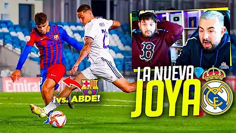 REACCIONANDO a OSCAR ARANDA LA NUEVA JOYA del REAL...