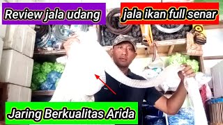Harga Jala Udang Senar Arida Berkualitas Tinggi – Kuat Dan Tahan lama.