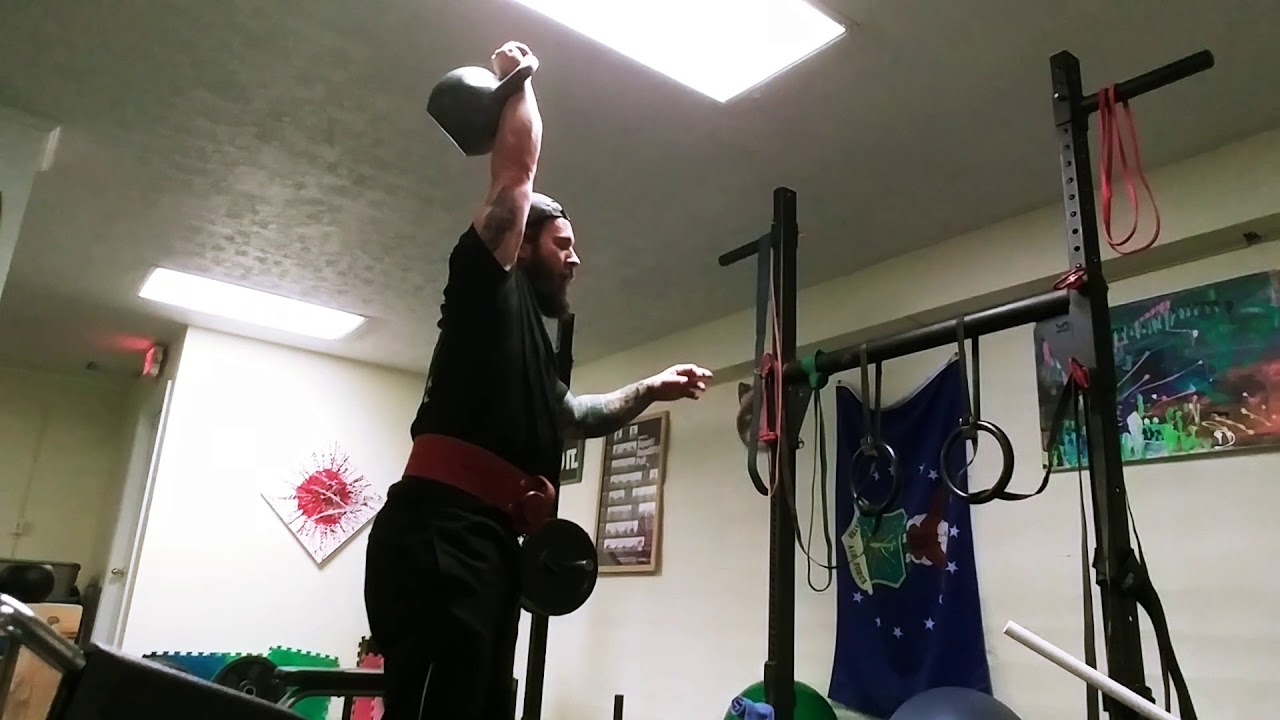 Building Muscle with Kettlebells Heavy One Arm