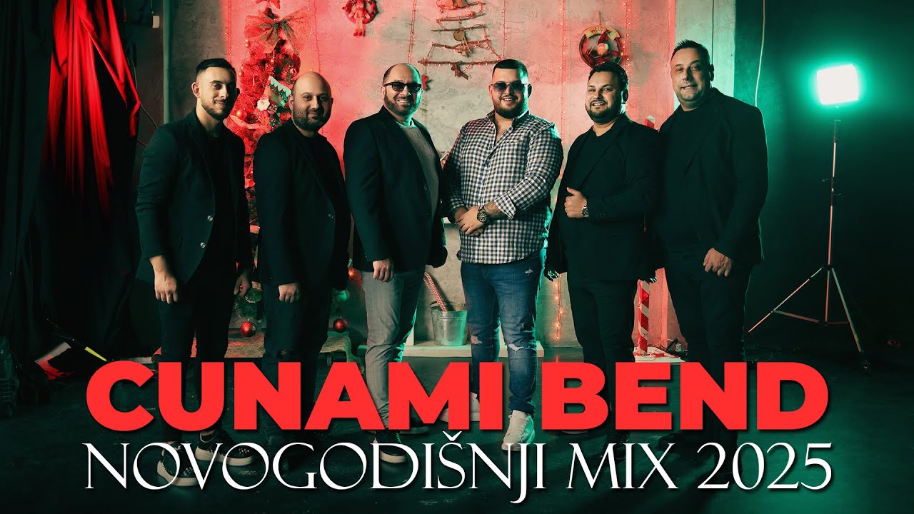 CUNAMI BEND - NOVOGODISNJA ŽURKETINA 2025 LIVE ⭐️❤️