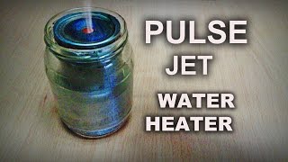 Boiling Water with a Tin Can Pulse Jet!
