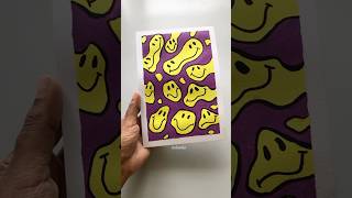 Melted smiley face drawing 🫠💜✨ Melted smiley face drawing 🫠💜✨
