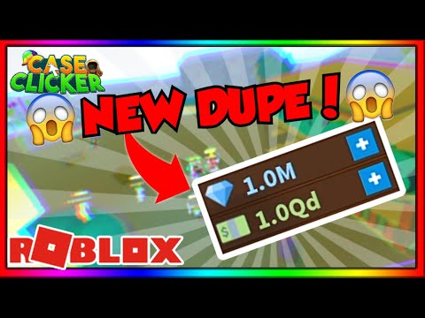 2020 New How To Dupe In Case Clicker L Roblox Youtube - how to duplicate on roblox case clicker april 24