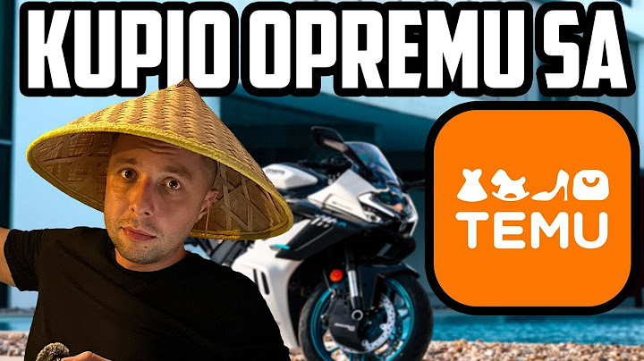 Kupio sam MOTO OPREMU I DELOVE SA TEMU-A !!!